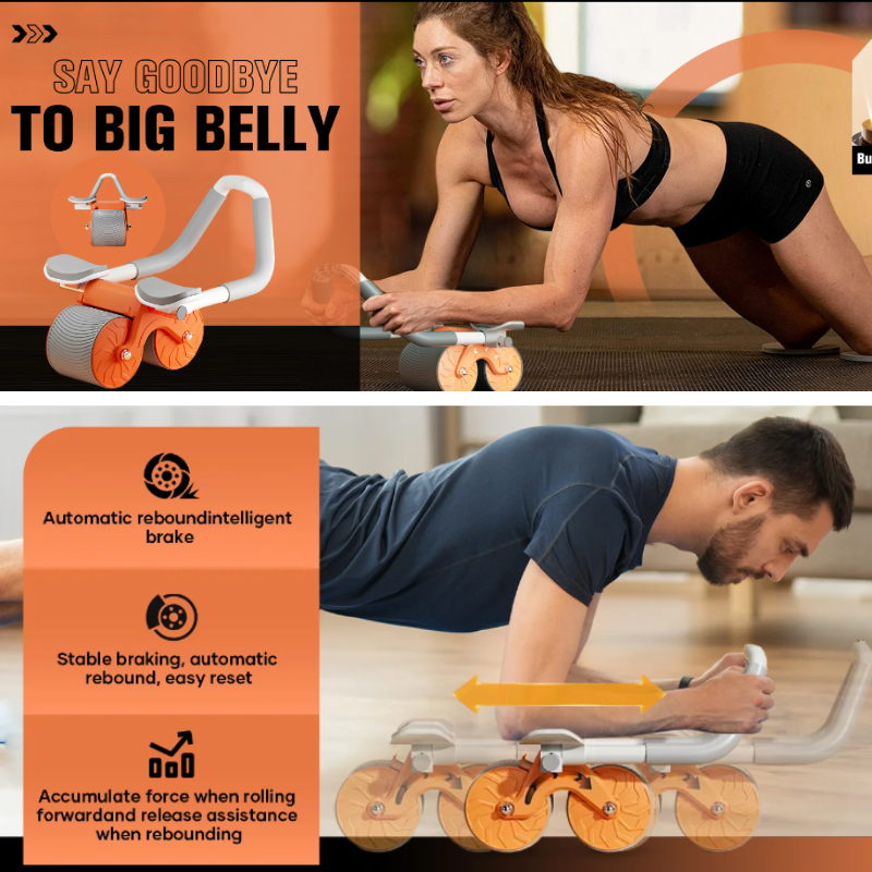 BROWSLUV™ Plank Ab Roller Pro® | FULL CORE TRAINING SESSION