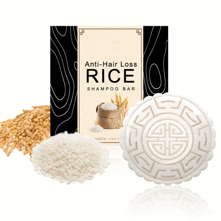BROWSLUV™ Anti-Hair Loss Rice Shampoo Bar | Buy 1 Get 1 FREE