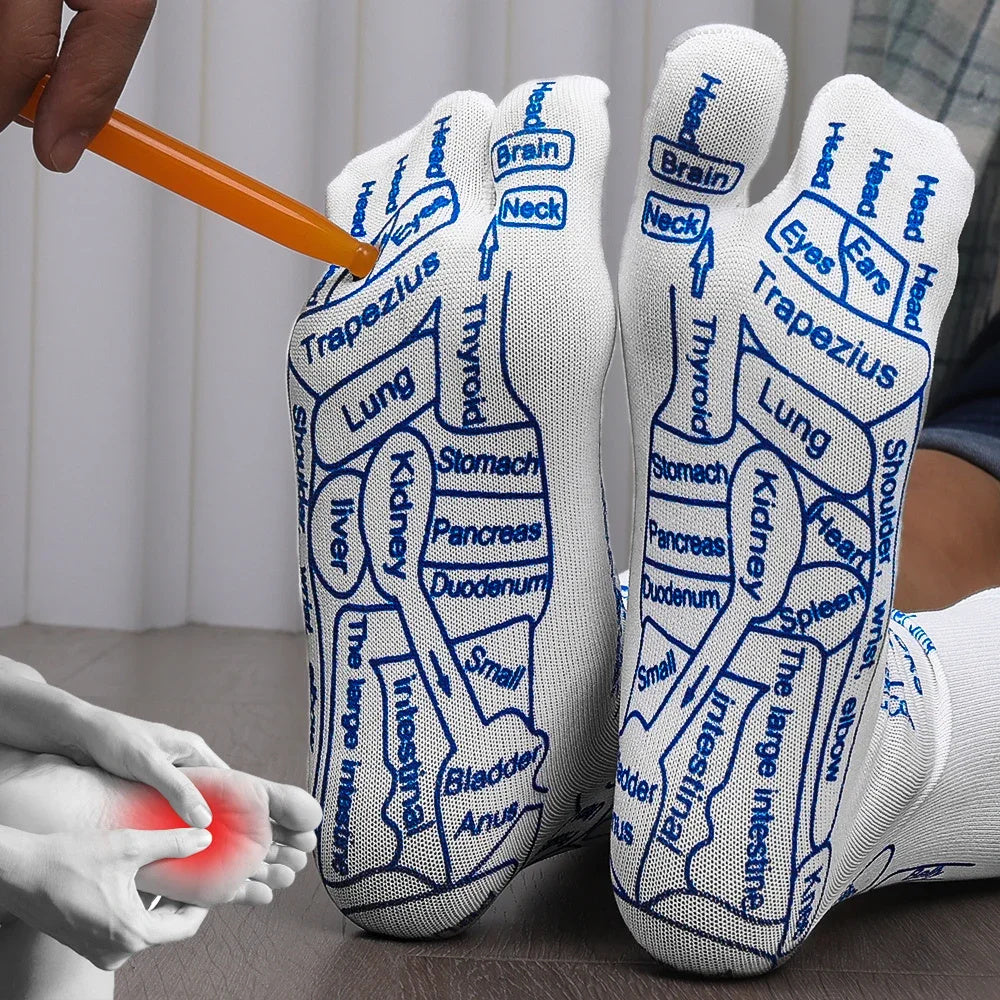 BROWSLUV™ Acupressure Reflexology Socks - GET 50% OFF