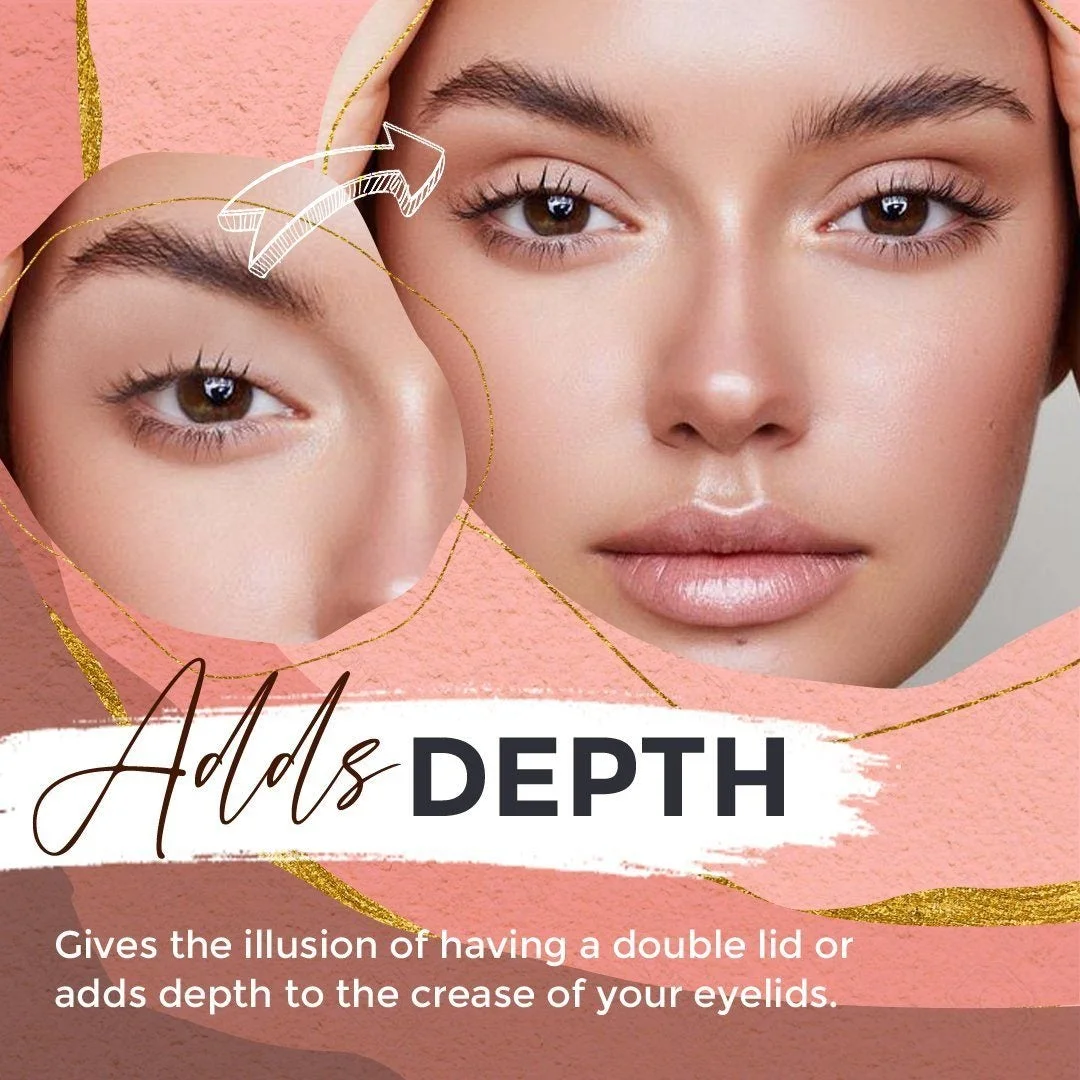 BROWSLUV™ Glue-Free Invisible Double Eyelid Sticker - 480 pcs