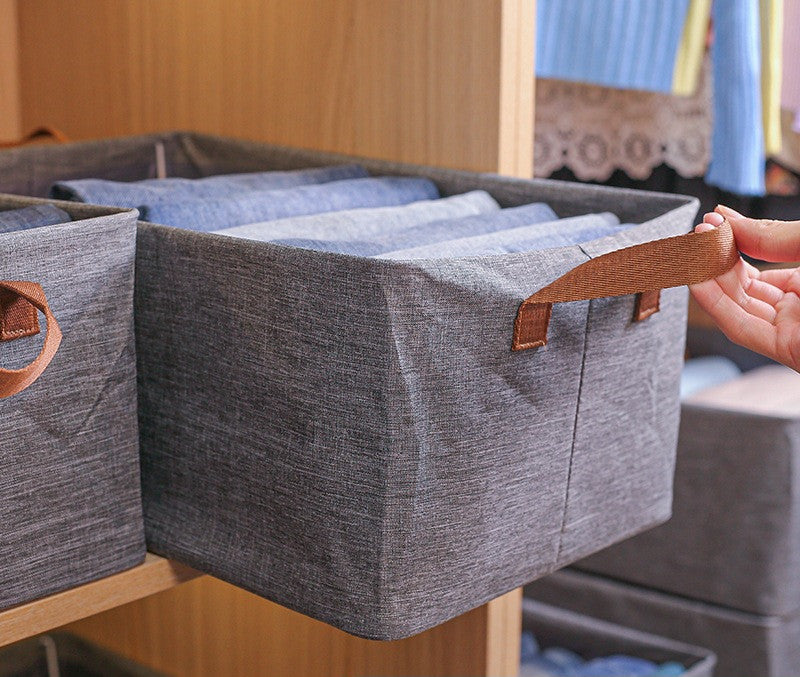 BROWSLUV™ Steel Framed Clothes Storage Box Collapsible
