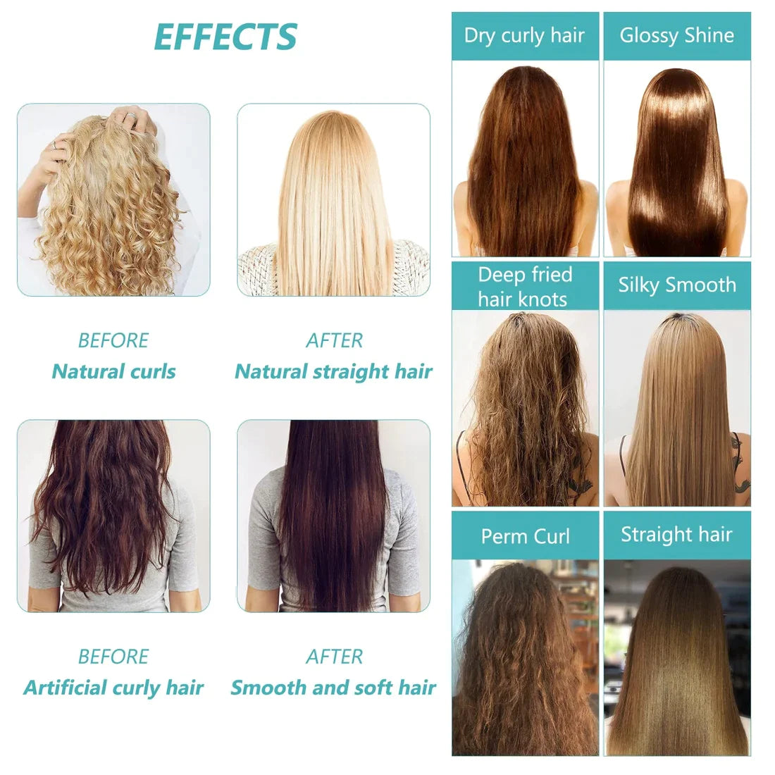 BROWSLUV™ Silk & Gloss Hair Straightening Cream