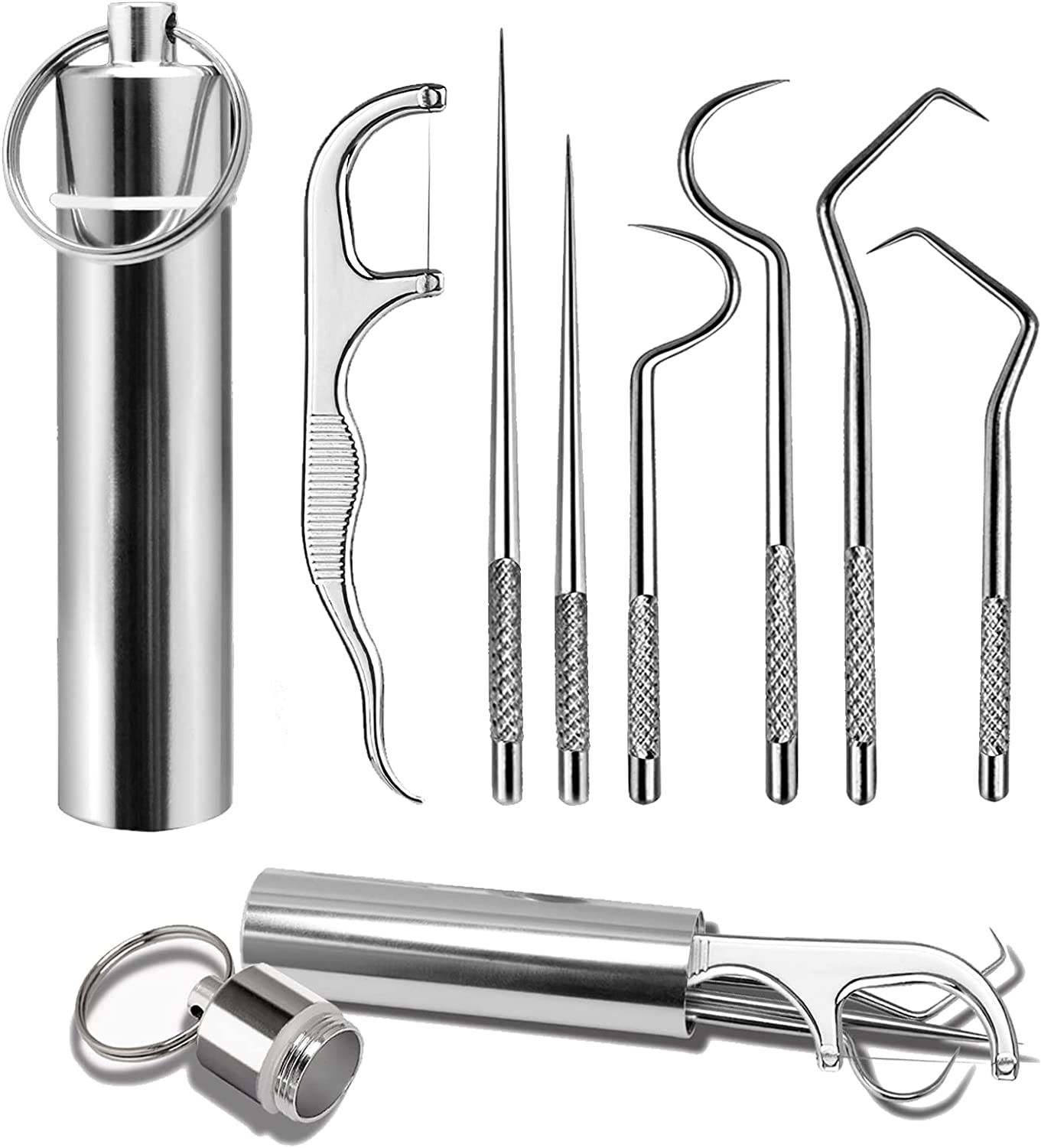 BROWSLUV™ Portable 7 Toothpicks Set