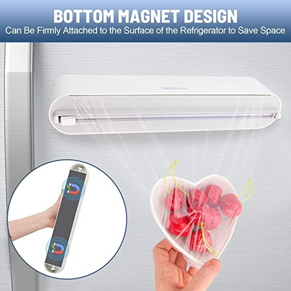 BROWSLUV™ Refillable Magnetic Wrap Dispenser with Cutter