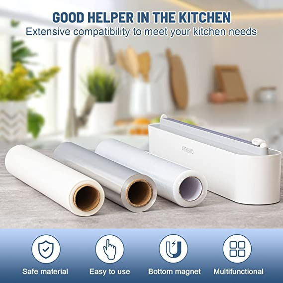 BROWSLUV™ Refillable Magnetic Wrap Dispenser with Cutter
