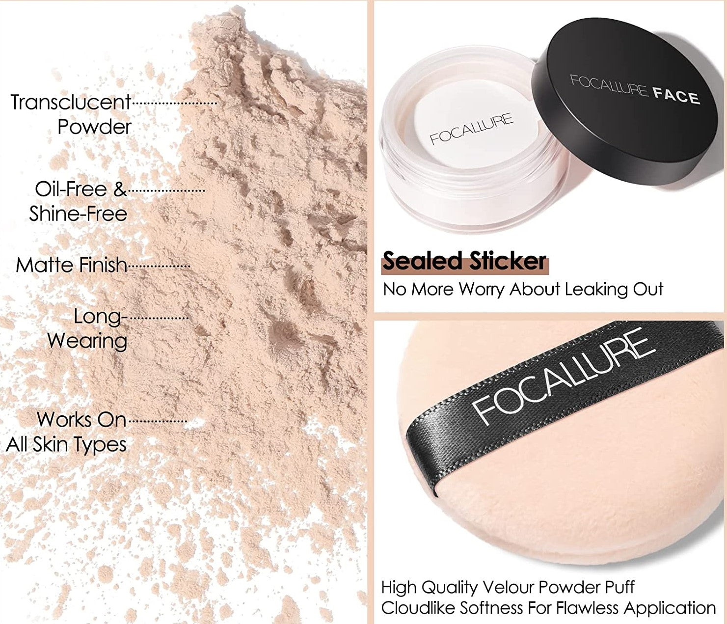BROWSLUV™ Focallure Magic Setting Powder