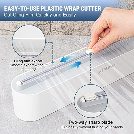 BROWSLUV™ Refillable Magnetic Wrap Dispenser with Cutter