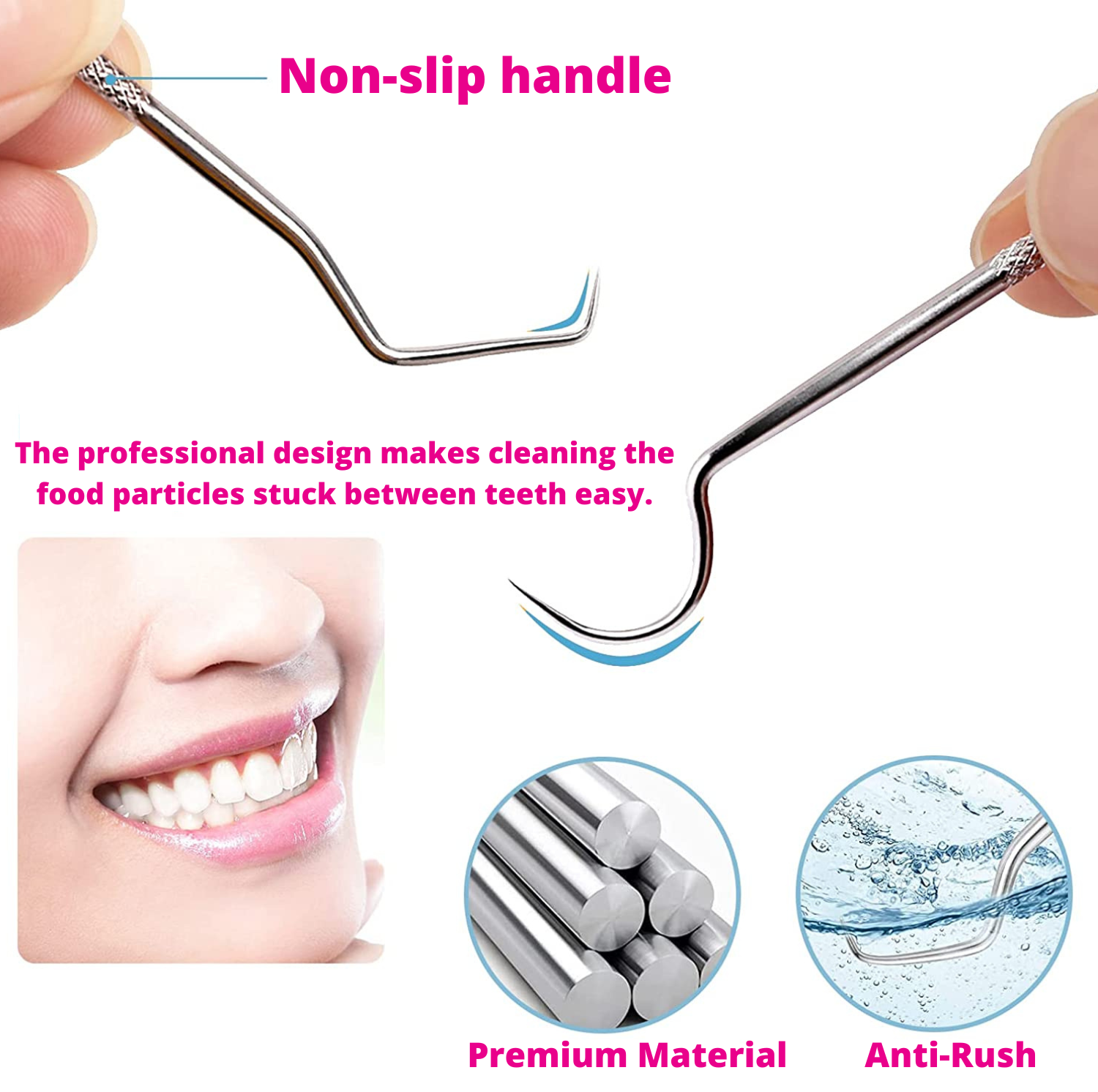 BROWSLUV™ Portable 7 Toothpicks Set