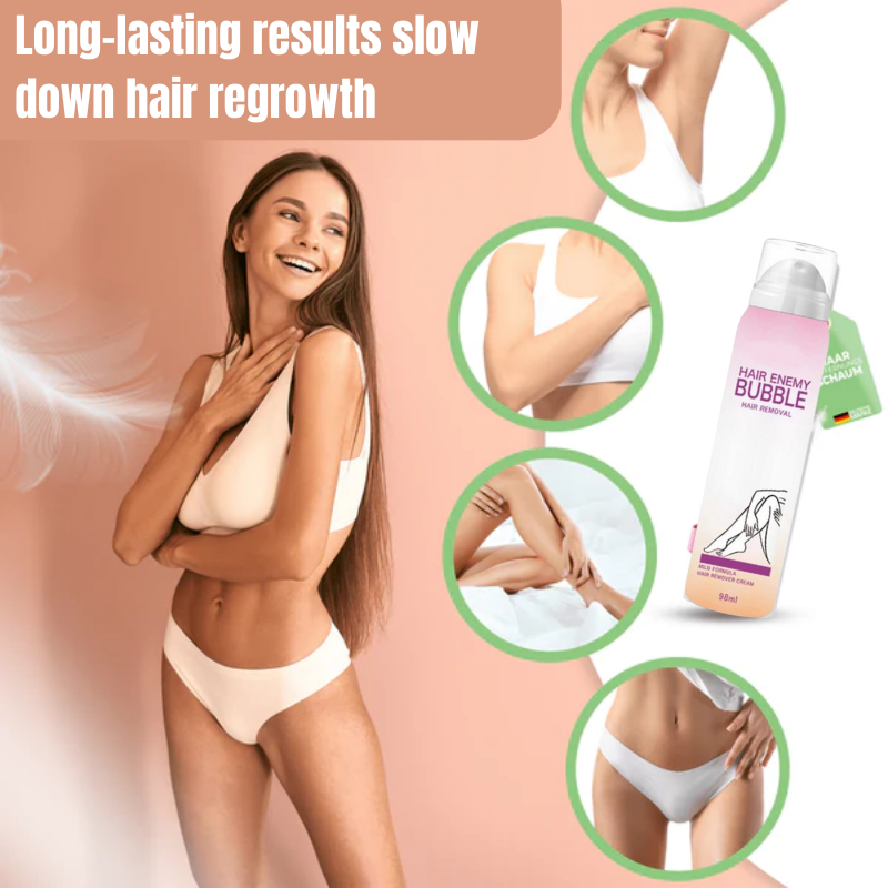 BROWSLUV™ Pain-Free Hair Removal Spray | Buy 1 Get 1 FREE
