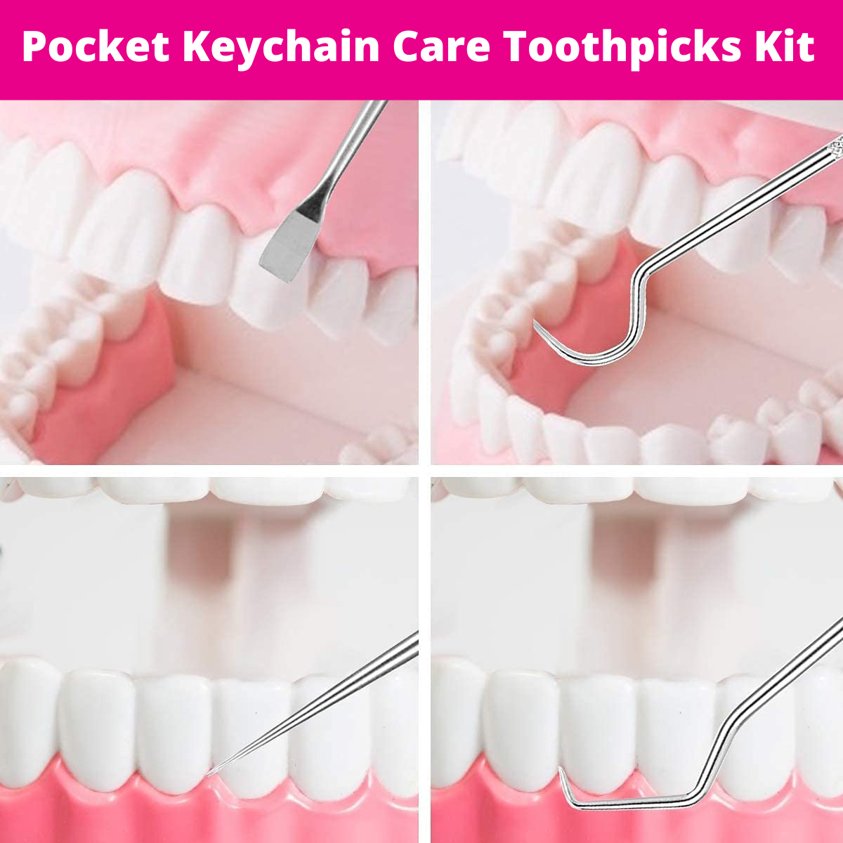 BROWSLUV™ Portable 7 Toothpicks Set