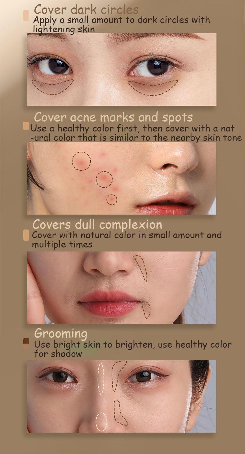 BROWSLUV™ Tri-Color Concealer