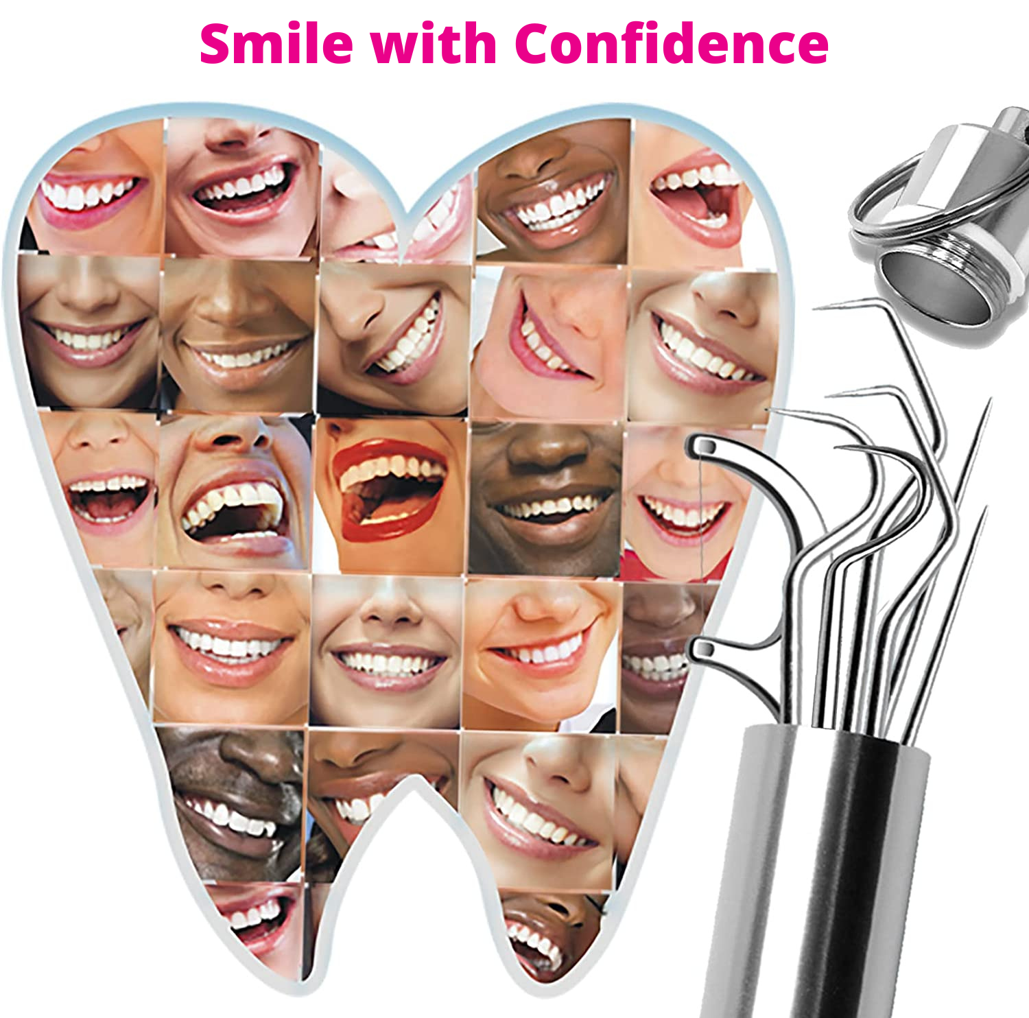 BROWSLUV™ Portable 7 Toothpicks Set
