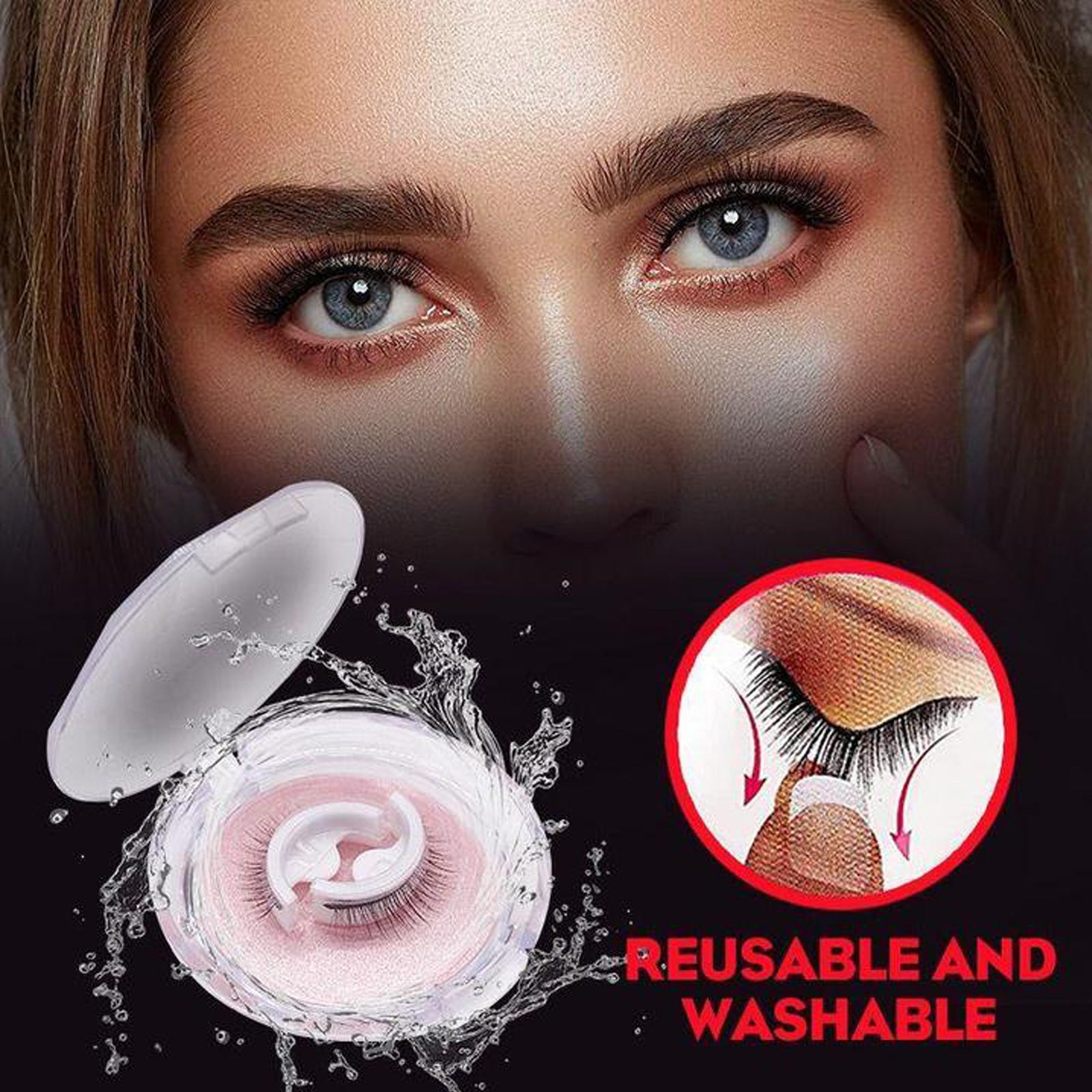 BROWSLUV™ Reusable Self Adhesive Eyelashes