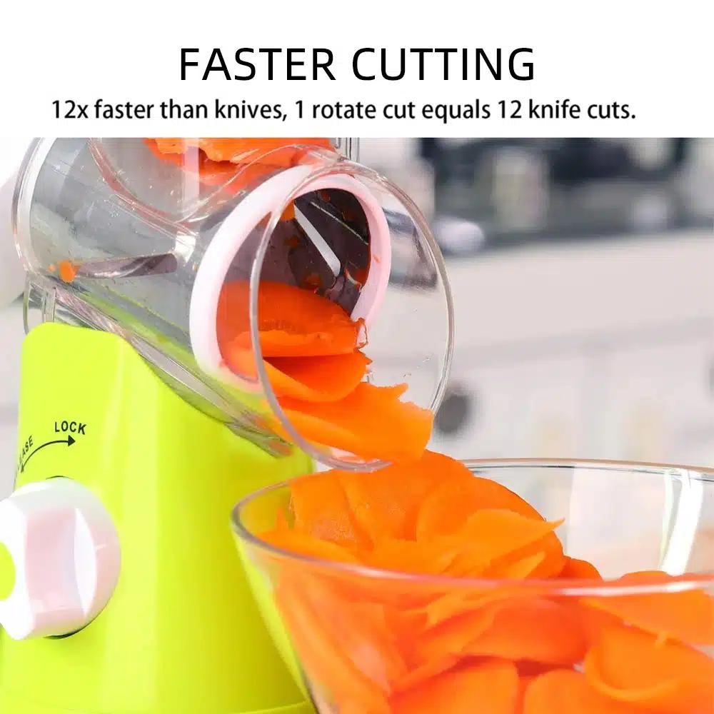 BROWSLUV™ 3-in-1 Vegetable Slicer and Shredder