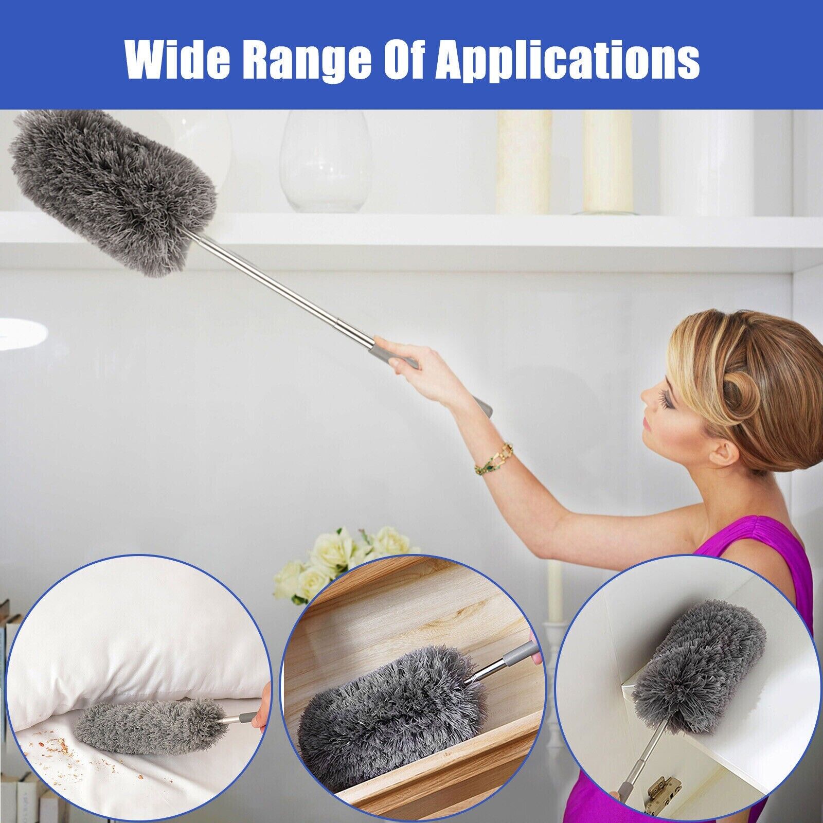 BROWSLUV™ Extendable Ceiling Fan Duster - GET 50% OFF