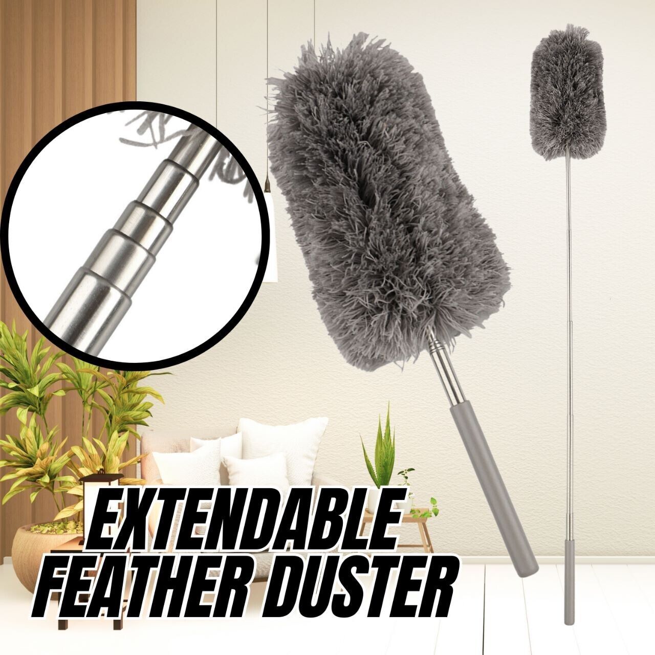 BROWSLUV™ Extendable Ceiling Fan Duster - GET 50% OFF