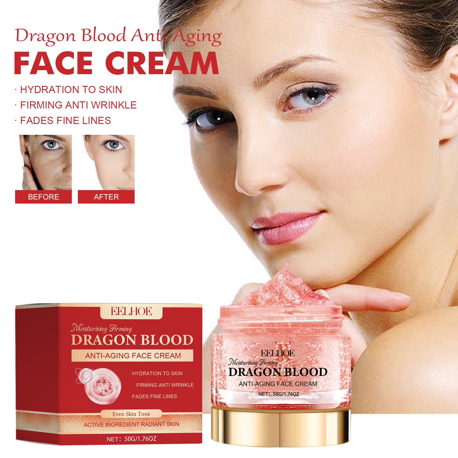 BROWSLUV™ Dragon Blood Moisturizing Facial Cream - BUY 1 GET 1 FREE