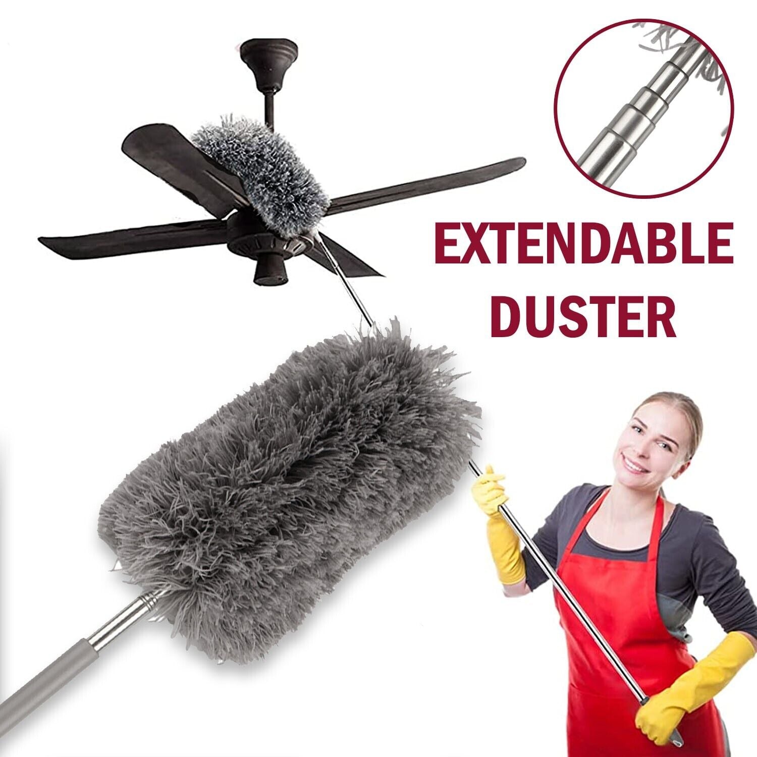 BROWSLUV™ Extendable Ceiling Fan Duster - GET 50% OFF