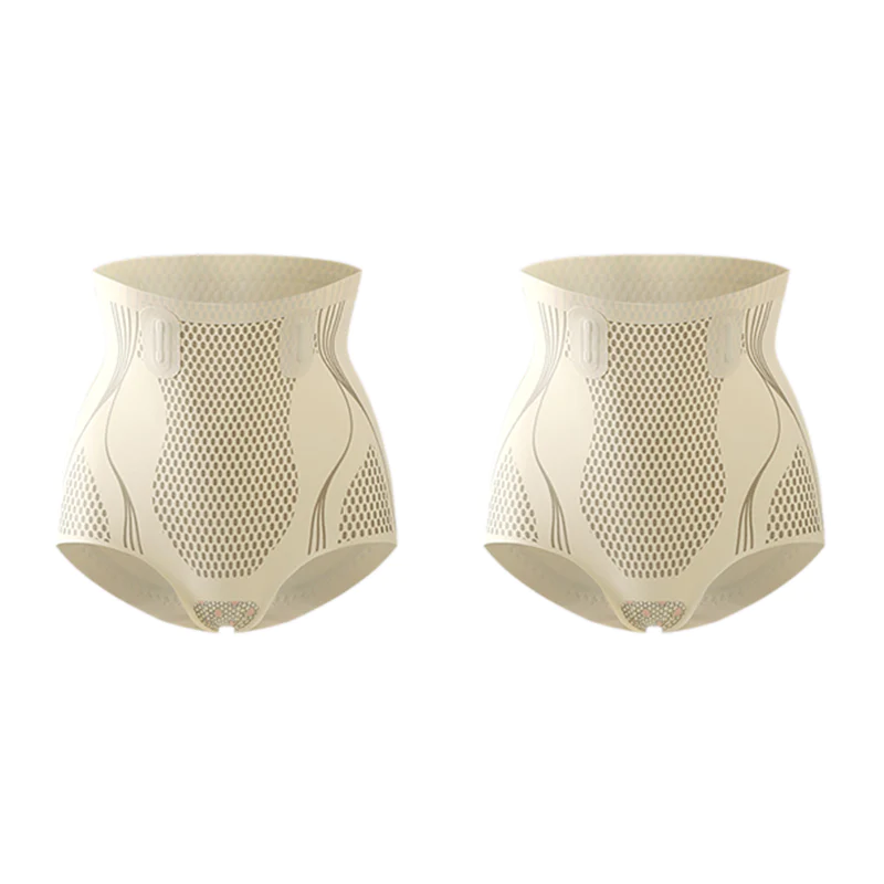 Feternal New Version Ice Silk Ion Fiber R Epair Shaping Device Body Shaping  Underwear