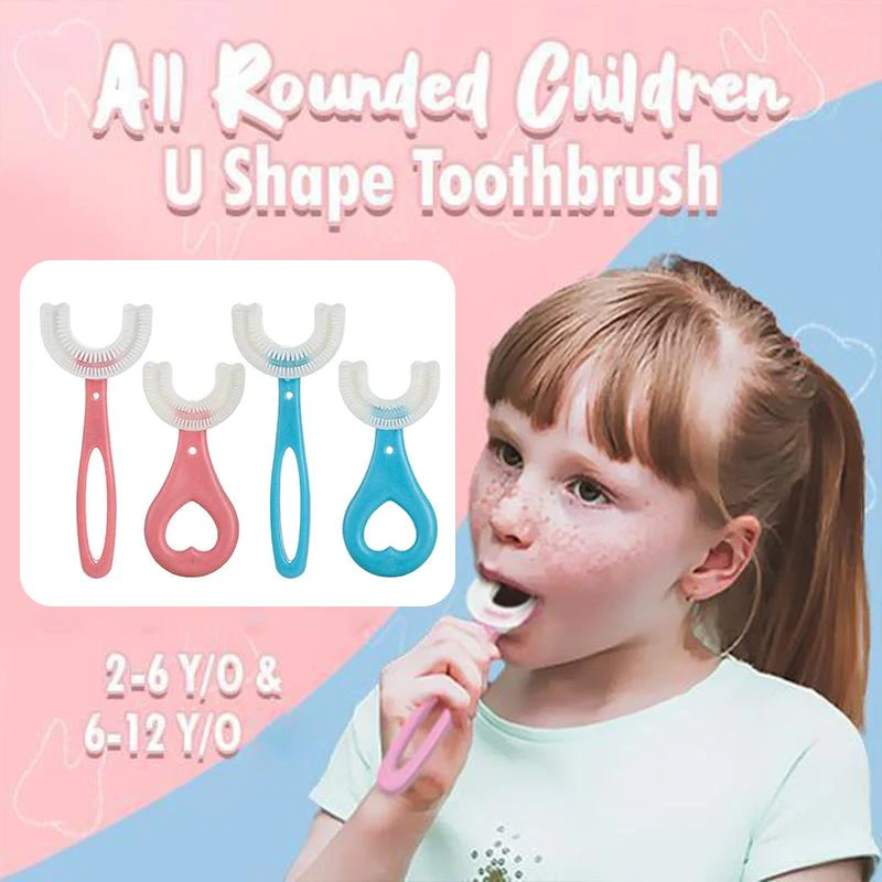 BROWSLUV™ 360° Kids U-shaped Toothbrush