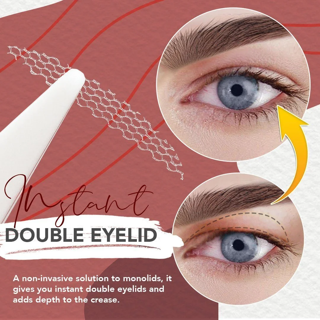 BROWSLUV™ Glue-Free Invisible Double Eyelid Sticker - 480 pcs
