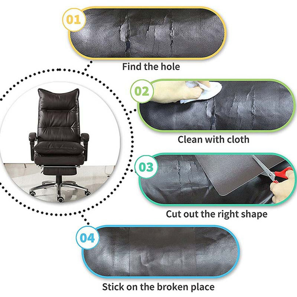 Artificial Leather Repair Tape, Self Adhesive Artificial Leather Repair  Patch For Sofas Couch Furniture Car Seat, Shop Artificial Leather Rip  Repair K