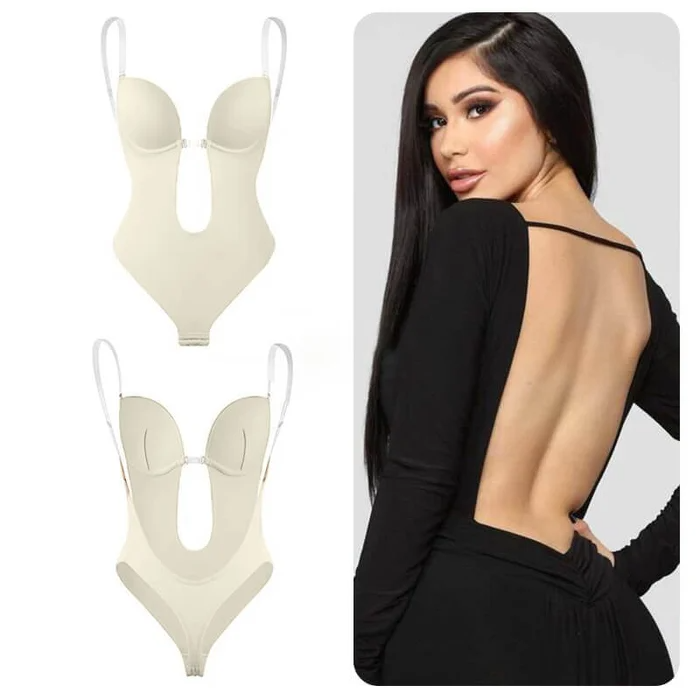 Get a Flawless Silhouette with Backless Body Shaper Bra – Linions