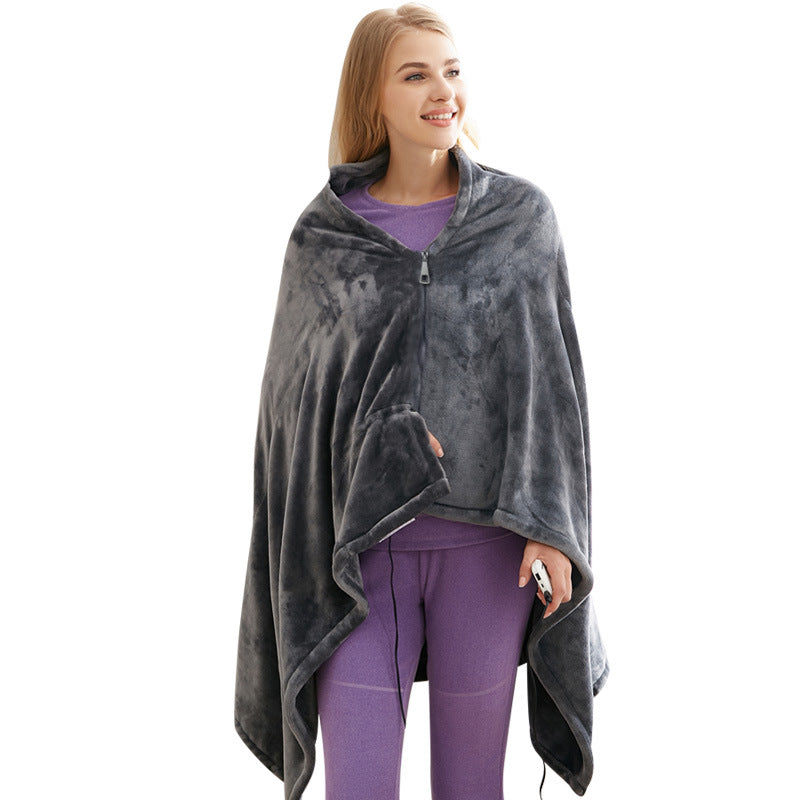 BROWSLUV™ Heated Blanket Shawl