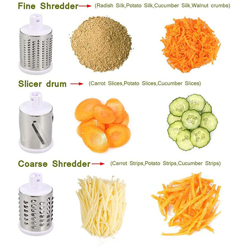 BROWSLUV™ 3-in-1 Vegetable Slicer and Shredder