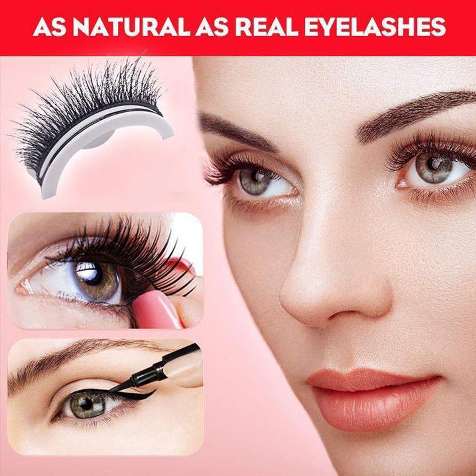 BROWSLUV™ Reusable Self Adhesive Eyelashes