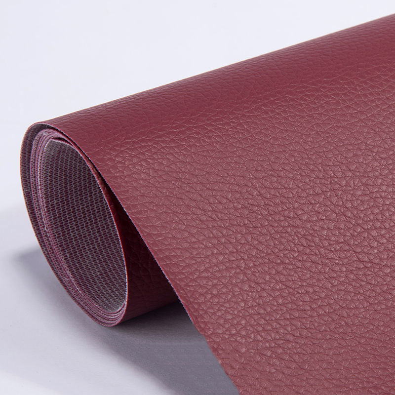 Premium Self-Adhesive Leather Repair - Red 50X138CM  Réparation de cuir,  Tables de découpe, Réparation canapé
