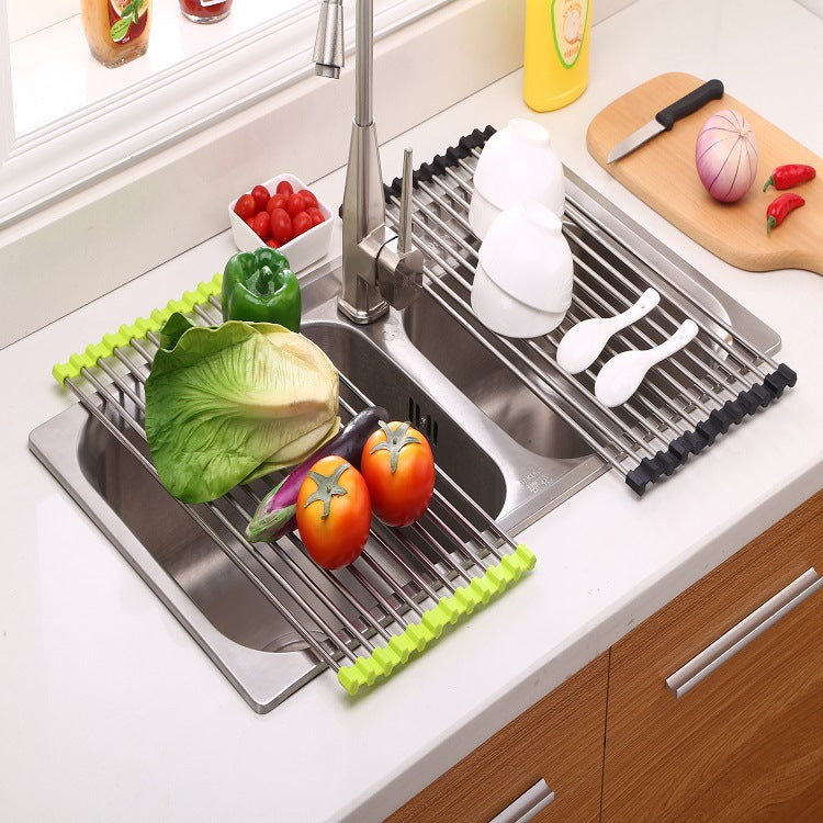 BROWSLUV™ Roll Up Dish Drying Rack